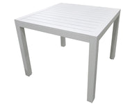 Hope- Portsea 5pc 900mm Sq Dining set White