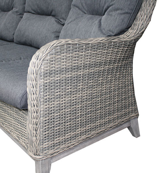 Bolsena 4pc Sofa - Triple- Major Brown