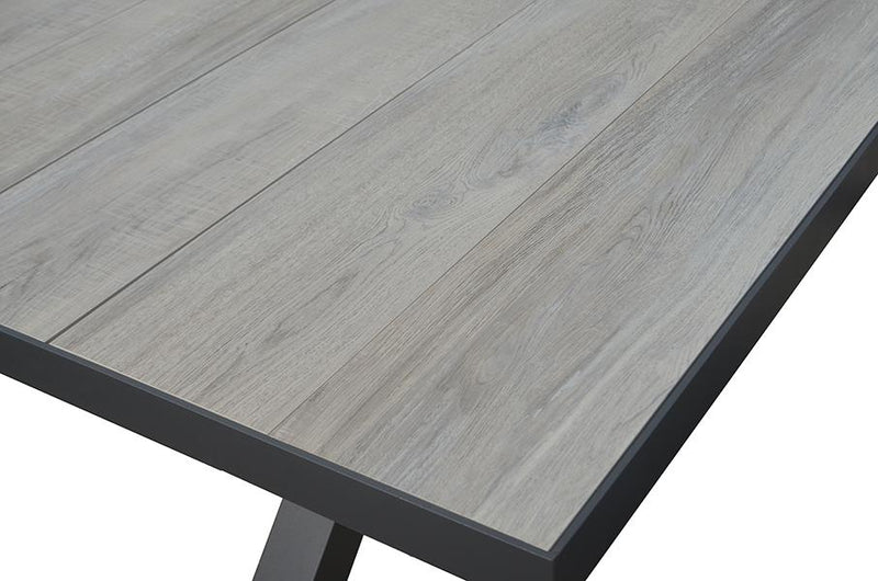 San Remo 9pc Extension Ceramic Table set - robcousens Outdoor Furniture Factory direct