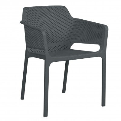 Portland 6pc Combo Set  2200 x 1000mm Table Gunmetal