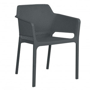 Portland 5pc Combo Set  1800 x 1000mm Table Gunmetal
